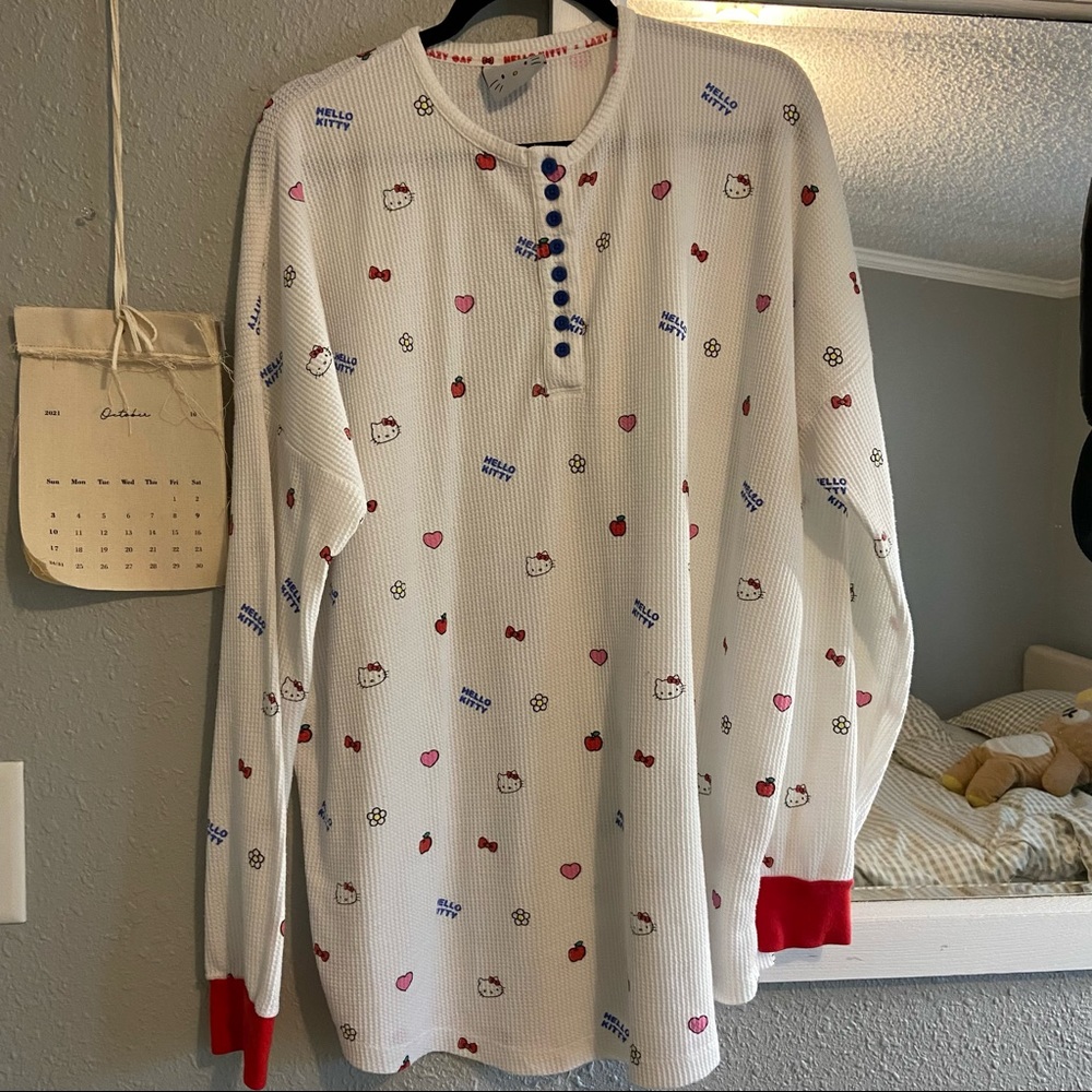 Lazy Oaf x Hello Kitty long sleeve shirt
